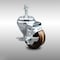 Service Caster 3 Inch SS High Temp Phenolic Swivel 10mm Threaded Stem Caster with Brake SCC SCC-SSTS20S314-PHSHT-TLB-M1015 - alternate 1